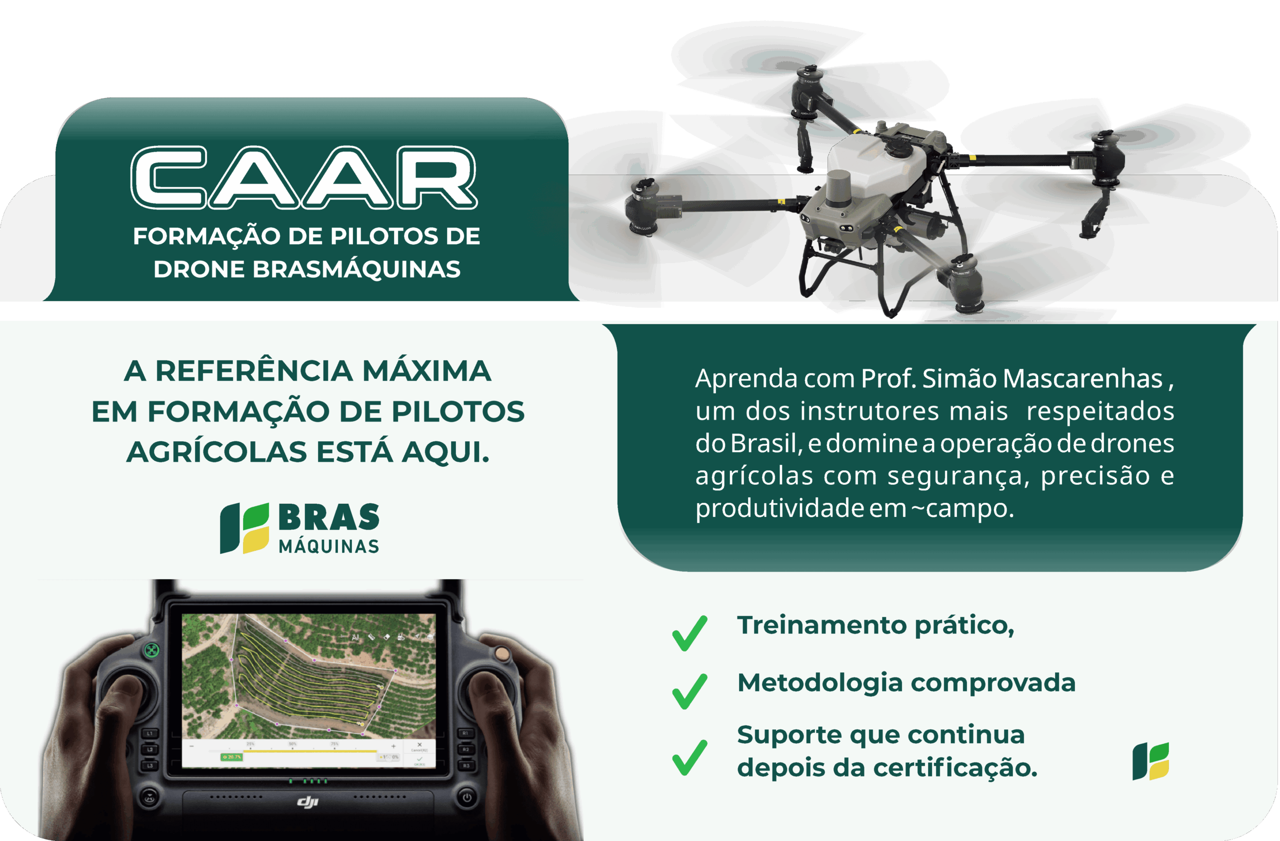 CAAR - Curso de Aplicação Aeroagrícola Remota